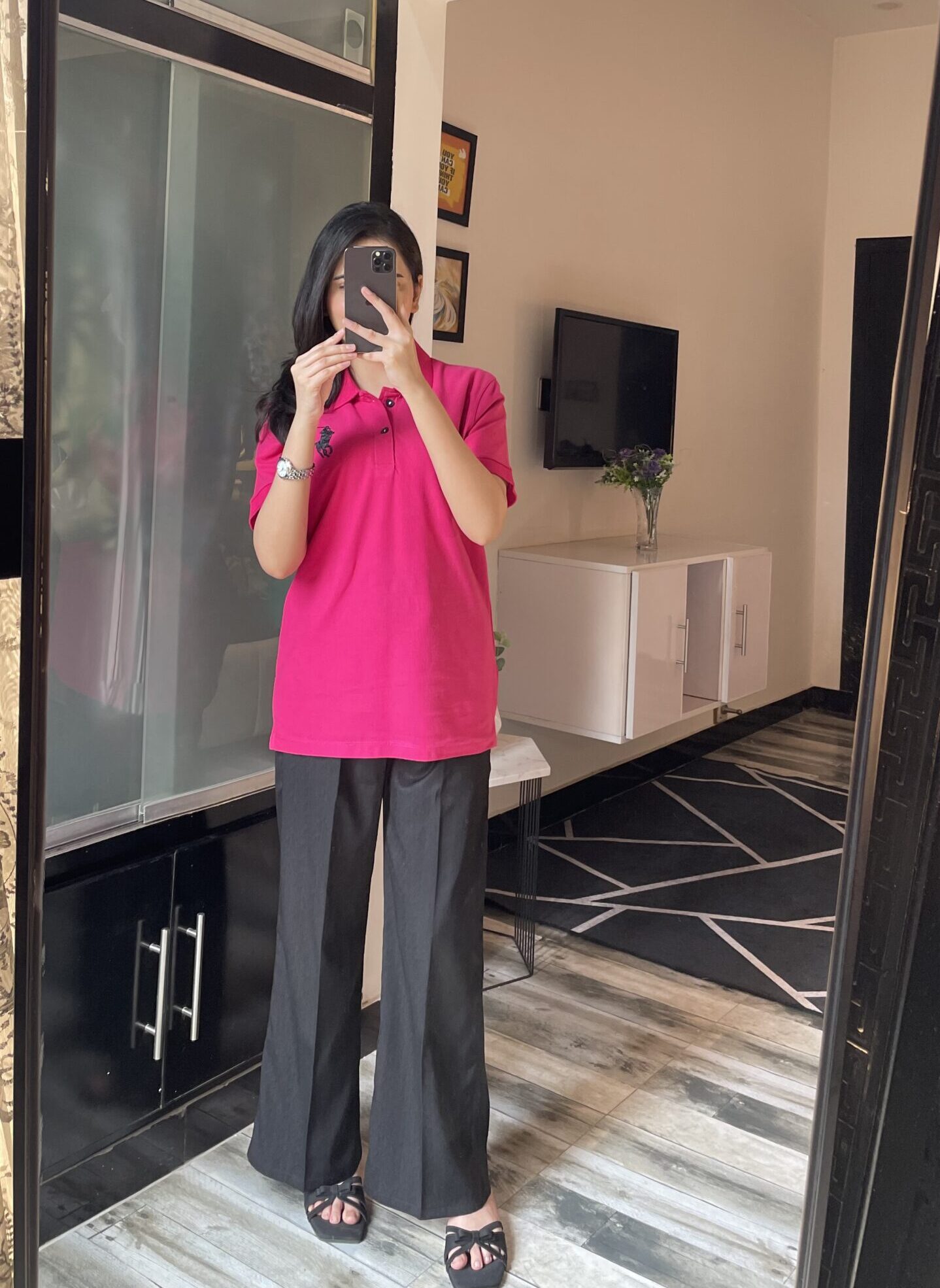 Fuchsia Radiance Polo