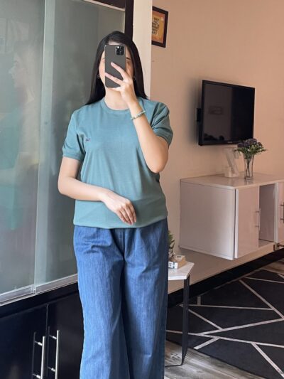Serene Teal Femme Tee