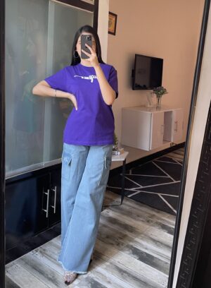 Deep Violet Sniper Tee - Image 3